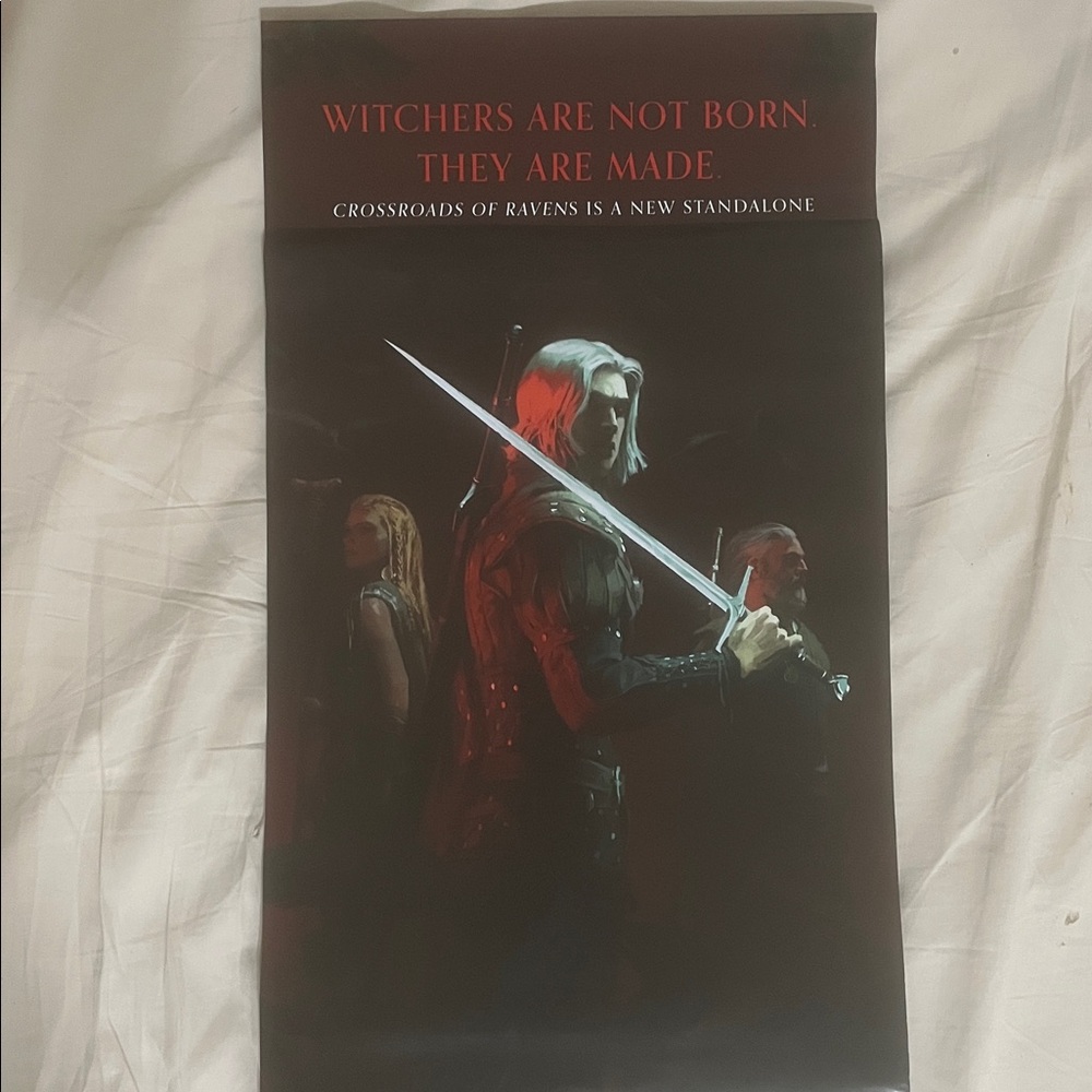 The WITCHER Crossroads of Ravens POSTER 2025 Exclusive (for 9/25 release)